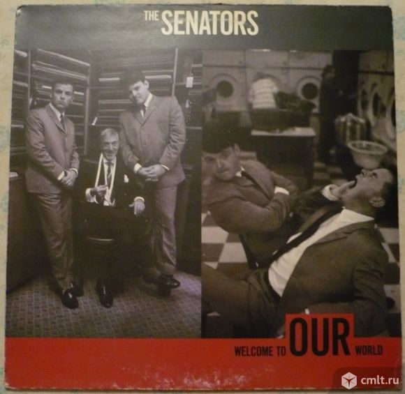 Грампластинка (винил). Гигант [12" LP]. The Senators. Welcome To Our World. 1988 Virgin Records. UK.. Фото 1.