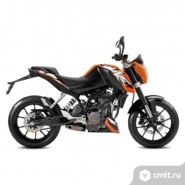 Мотоцикл KTM 200 DUKE. Фото 1.