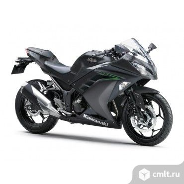 Мотоцикл Kawasaki NINJA 300. Фото 1.