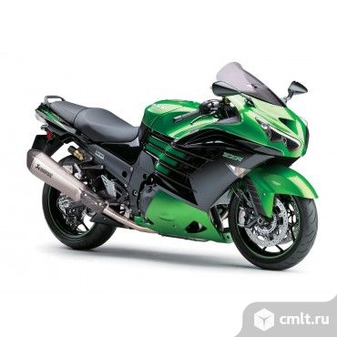 Мотоцикл Kawasaki ZZR 1400. Фото 1.