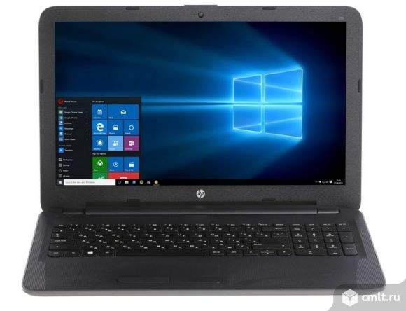 Лицензионный Windows 10 15.6" Ноутбук HP 255 черный. Фото 1.