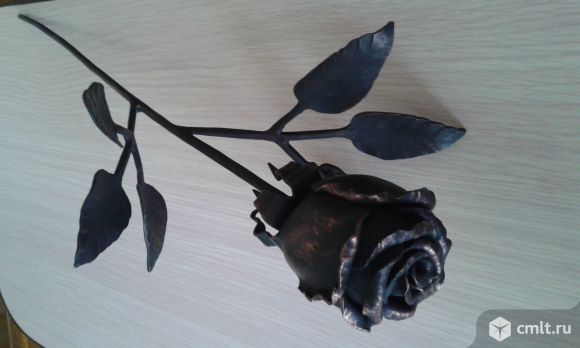 Продам кованую розу. Фото 1.