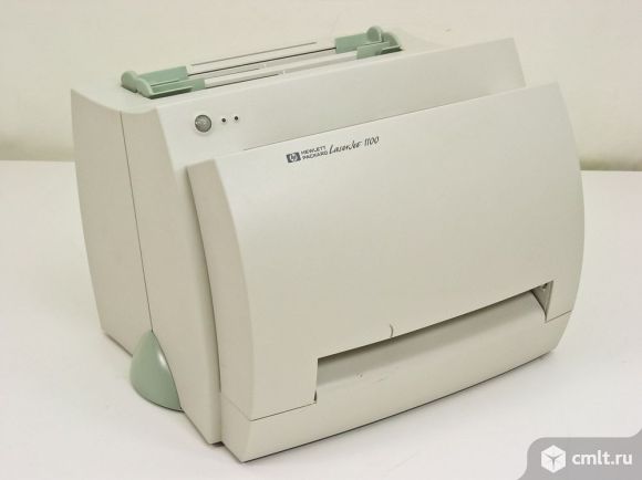 Принтер лазерный HP. Фото 1.