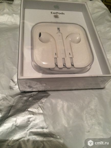 Новые наушники Apple EarPods Original. Фото 1.