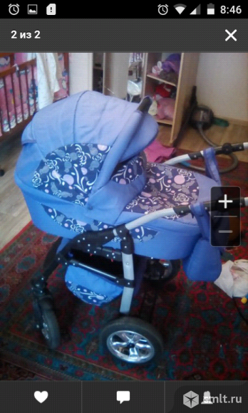 Продается коляска 2в1. Фото 1.