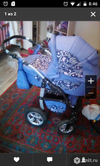 Продается коляска 2в1. Фото 2.