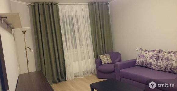 1-комнатная квартира 40 кв.м. Фото 1.