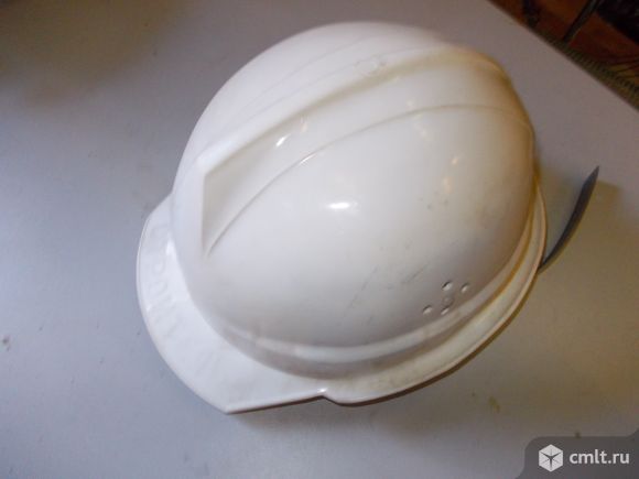 Строительная каска, цвет: белый. Фото 1.