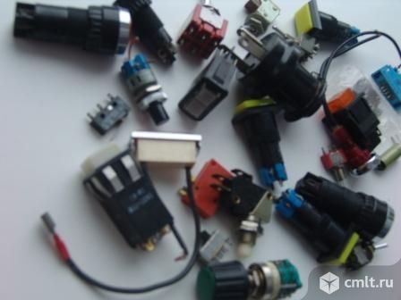 Выключатели, кнопки разные мелочи. Фото 1.