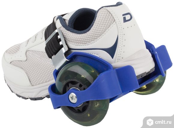 Детские ролики на обувь с подсветкой heelys. Фото 1.