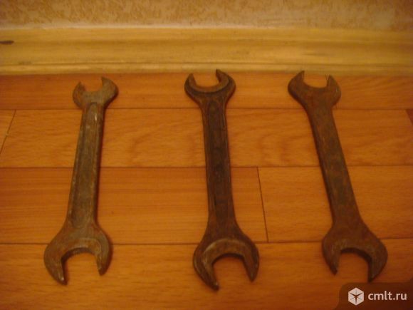 Ключи рожковые гаечные ссср. Фото 1.