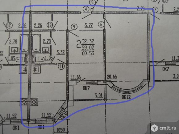 Планировка квартиры по пер. Ольховый