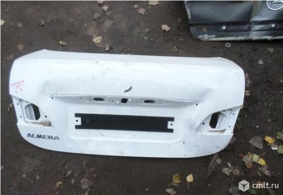 Крышка багажника Nissan Almera (Альмера) 2015г. Фото 1.