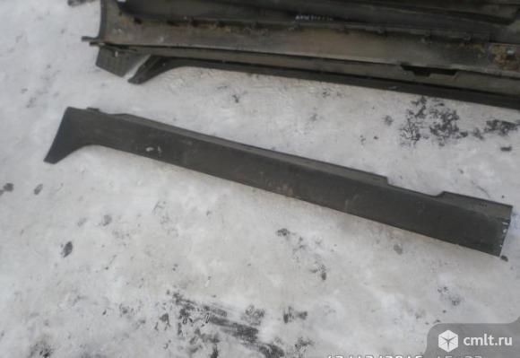 Накладка порога Hyundai ix35 (Хендай ix 35). Фото 1.