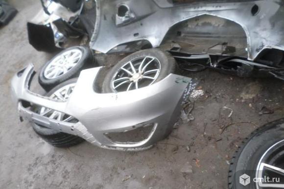 Бампер передний Hyundai Santa Fe, Санта Фе 2010г. Фото 5.