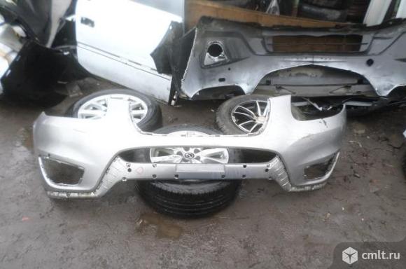 Бампер передний Hyundai Santa Fe, Санта Фе 2010г. Фото 1.