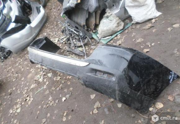 Бампер задний Toyota Highlander(Хайлендер) 2006г. Фото 1.