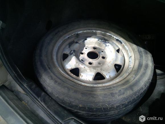 Диски Ауди-80 штампованные r14. Фото 1.