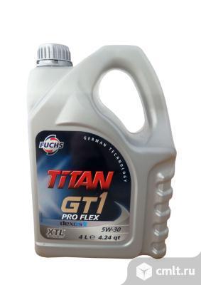 Масло синт. Titan GT1 Pro Flex 5w30 4л.. Фото 1.
