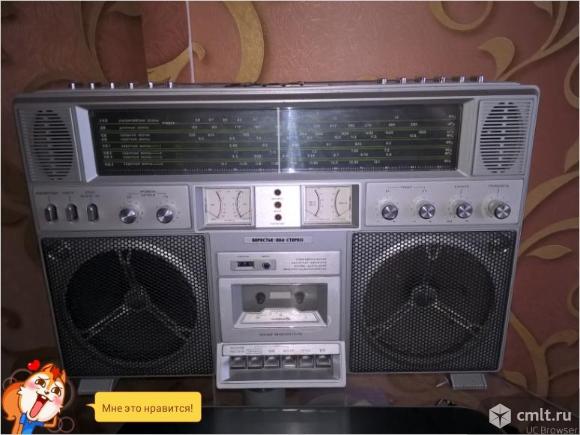 Магнитола берестье-004 стерео. Фото 1.