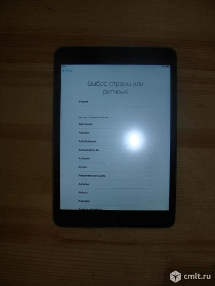 Планшет iPad mini модель: A 1432. Фото 1.