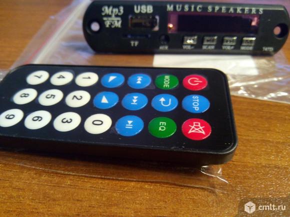 Встраиваемый Mp3 плеер с bluethooth. Фото 1.