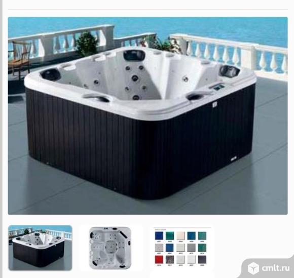 Гидромассажный СПА бассейн, ванна джакузи. Фото 1.