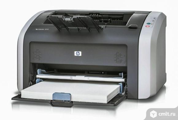 Лазерный принтер HP LaserJet 1010 как новый. Фото 1.