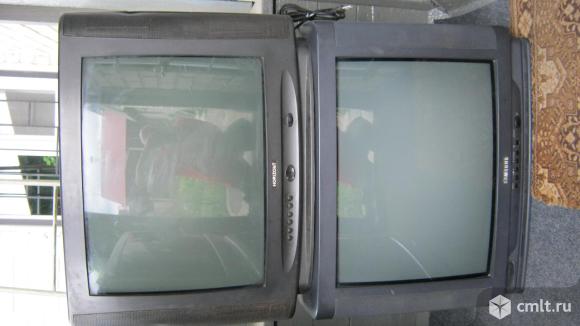 Телевизор кинескопный цв. самсунг горизонт. Фото 1.