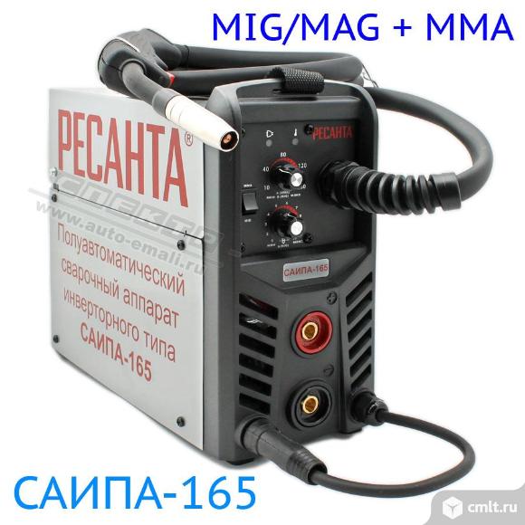 Полуавтомат без газа отзывы. Сварочный полуавтомат Ресанта САИПА-165. Полуавтомат сварочный Ресанта САИПА 190мф. Сварочный аппарат инверторный полуавтомат САИПА 165 Ресанта. Сварочный инвертор полуавтомат Ресанта САИПА-165.