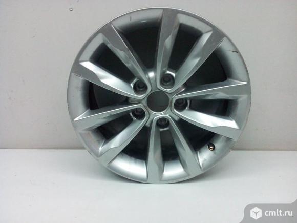 Диск колесный R16x7J D67.1 ET40 5x114.3 HYUNDAI I40 15- б/у 529103Z600 4*. Фото 1.