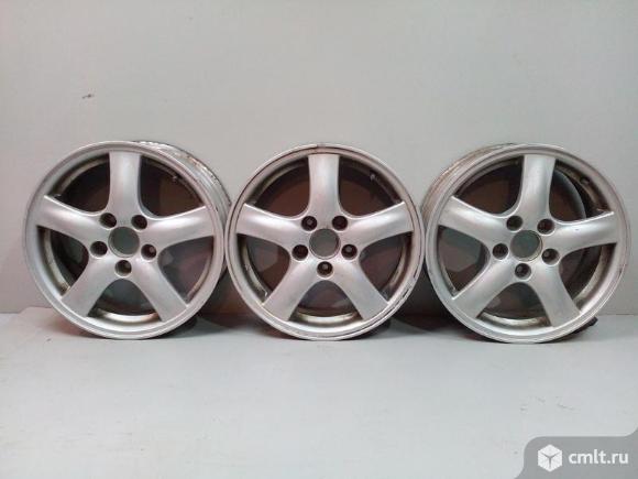 Диск колесный R16x6.5J D64.1 ET55 5x114.3 HONDA ACCORD VII 03-07 б/у 42700SEAG82 42700SEAG81 4*. Фото 1.