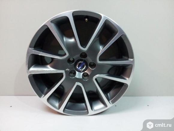 Диск колесный R18X8J ET55 5X108 VOLVO S60 10- б/у 31414018 3*. Фото 1.