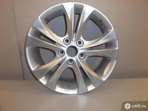 Диск колесный R17x6.5J ET46 5x114.3  HYUNDAI SONATA 10- б/у 529103S211 4*. Фото 1.