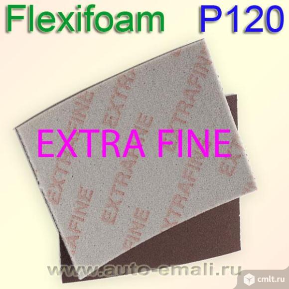 Губка абразив. полиуретановая Flexifoam P120. Фото 1.