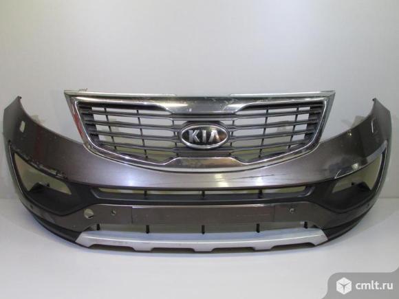 Бампер передний в сборе KIA SPORTAGE 10-13 б/у 865113U020 863503W000 865613W000 863613U000 865123U00. Фото 1.