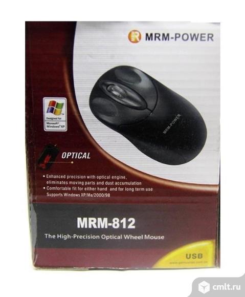 Мышь проводная USB MRM-812. Фото 1.