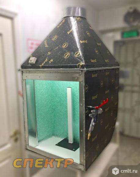 Камера тест-напыла для комнаты колориста. Фото 1.