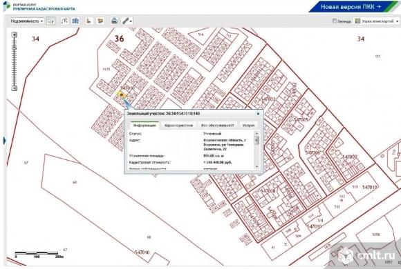 Публичная кадастровая карта борисоглебск воронежской области