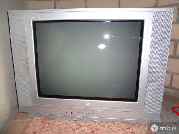Телевизор кинескопный цв. LG. Фото 1.