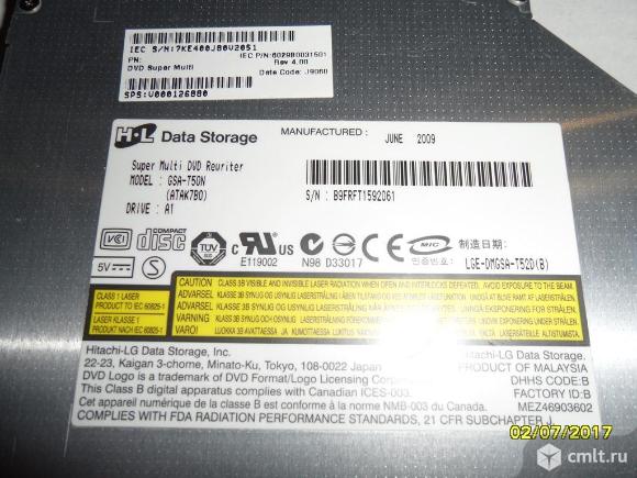 Dvd multy super HL gsa-t50n record. Фото 1.