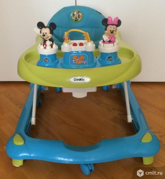 Ходунки детские Geoby XB20B-G Disney. Фото 1.