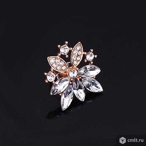 Комплект ювелирных изделий.Прозрачный хрусталь. Фото 6.