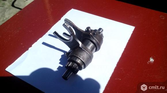 Вал кпп с вилками 1-3;2-4 передача на мотоцикл ИЖ.Юпитер.. Фото 5.