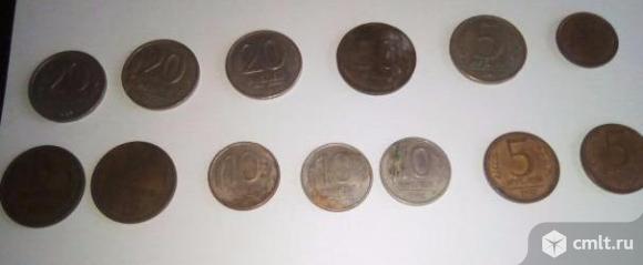 Монеты 1991-1993 года. Фото 1.