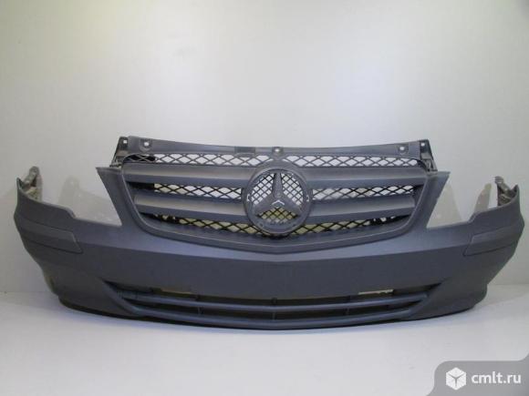 Бампер передний MERSEDES VITO/VIANO 639 03-10 б/у A63988069707G99 2*. Фото 1.