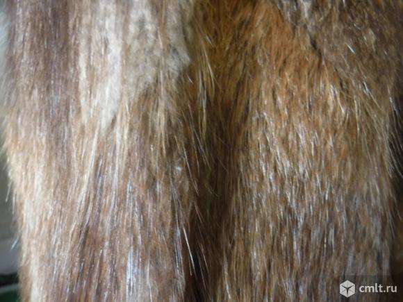 Натуральная шуба из меха колонок. Фото 3.