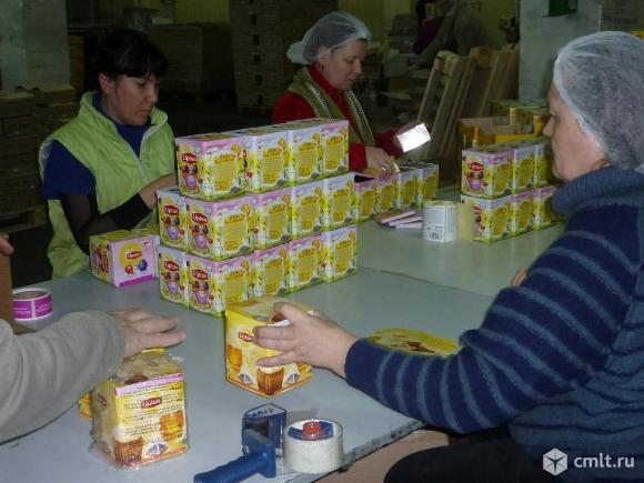 Упаковщики на склад чая. Фото 1.