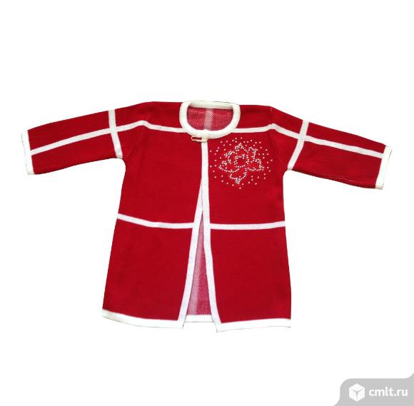 вязаный кардиган для девочки