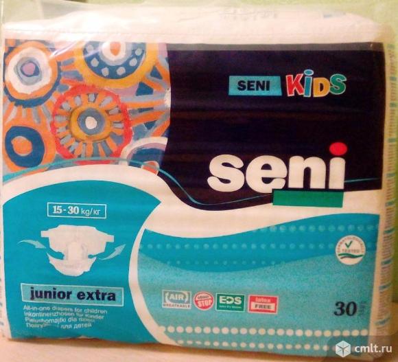 Подгузники детские Seni Kids 15-30 кг. Фото 1.